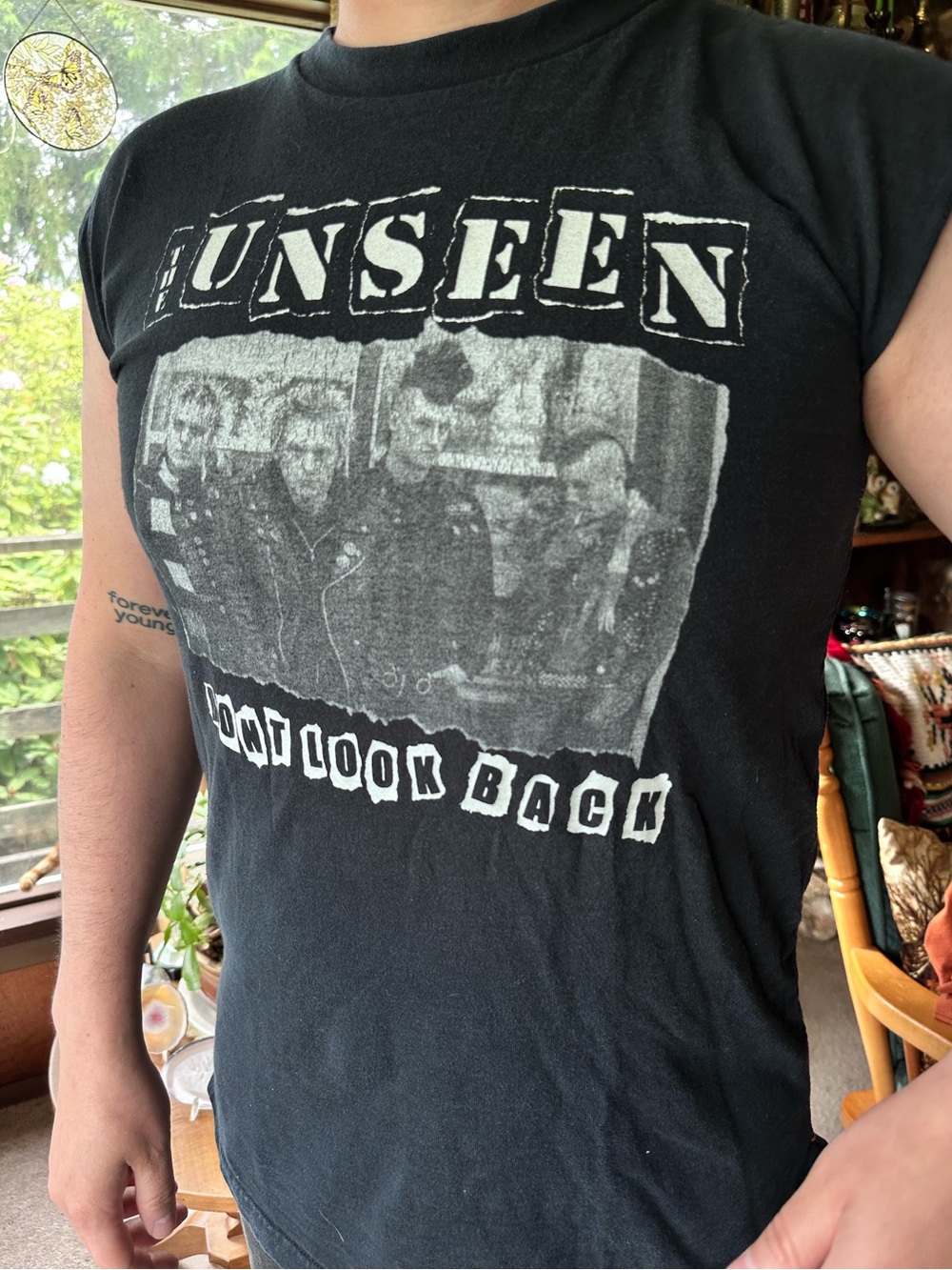Vintage The Unseen BYO Records Punk Band Cutoff Tee